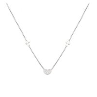 Necklace Amen Woman Prega, Ama in Silver CLCHZB3